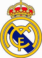 Logo of Spanish football team Real Madrid - Spain.