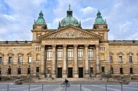 Leipzig, Germany, Saxony, Europe, Bundesgerichtshof or the Federal Court.