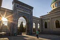 Main gate of Juma mosque, Tashkent, Uzbekistan.