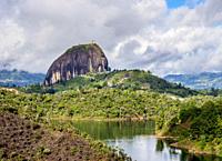 El Penon de Guatape, Rock of Guatape, Antioquia Department, Colombia.