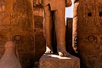 Luxor temple, Luxor city, Egypt.