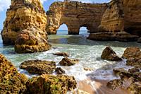 Algarve, Marinha beach, Portugal, Europe, Atlantic ocean, Seven Valleys trail.