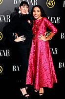 Rossy de Palma and her daughter Luna García attend the Harper´s Bazaar awards in Palacio de Santoña, Madrid (Spain).November 5, 2019..