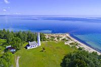 The Sturgeon Point Light Station is a lighthouse in the city of Harrisville on Lake Huron in Haynes Township, Alcona County, northeastern lower Michig...