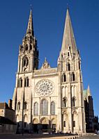 Europe, France, Chartres, Cathedral.