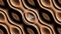 3d abstract brown wave leather background animation of seamless loop.
