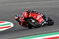 Mugello - Italy, 1 June: italian Ducati Team rider Danilo Petrucci in action at 2019 GP of Italy of MotoGP on June 2019 in Italy