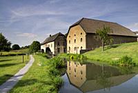 Beautifully situated watermill along the Geul river near the Dutch village Wijlre.