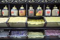 Spices for Sale, Sharia el Souk (Bazaar), Aswan, Cairo
