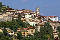 Pilgrimage village of Santa Maria del Monte on Sacro Monte di Varese, UNESCO World Cultural Heritage Site, Santa Maria del Monte, Varese, Lombardy, It...