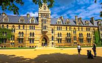 Christ Church College, Oxford, England, UK.