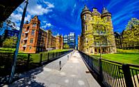 The Quartermile Development overlooking the Meadows in Edinburgh. Quartermile is the marketing name given to the mixed use redevelopment of the former...