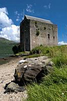 Carrick Castle is a 14th-century tower house on the west shore of Loch Goil on the Cowal peninsula in Argyll and Bute, Scotland. It is located between...