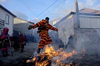 The Entrudo (or Shrovetide) festivities at Vila Boa (small village in Porgugal's Trás-Os-Montes region), a traditional carnival celebration that dates...