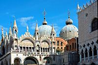 Dome of the Basilica San Marco in Venice - Italy.