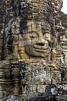 The Bayon is a well-known and richly decorated Khmer temple at Angkor in Cambodia. Built in the late 12th century or early 13th century as the officia...