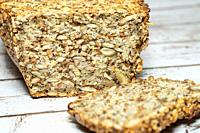 Making the bread for people who are gluten intolerant, make sure to use oats that are certified gluten-free. The psyllium seed husks provides a binder...