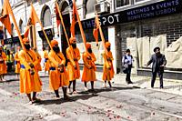 Sikh festival in Lisbon (Portugal).