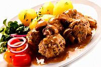 Classical food dishes,