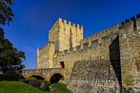 St George Castle in Lisbon, Portugal.