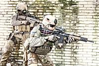 United States Army rangers during the military operation.
