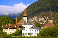 Switzerland, Berne, Interlaken, churches,.
