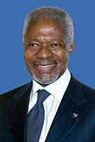 Kofi Atta Annan - * 08. 04. 1938 - 18. 08. 2018: Diplomat from Ghana and Secretary General of the United Nations from 1997 to 2006 . Ghana.