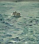 Rochefort's Escape 1881 by Édouard Manet (1832â. “1883) - This painting is the smaller of the two versions of Rochefort's Escape painted by Manet afte...