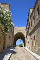 Street of the Knights, Rhodes Old Town, Rhodes, Dodecanese Island Group, Greece