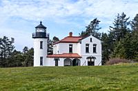 Admiralty Head Light is a deactivated aid to navigation located on Whidbey Island near Coupeville, Island County, Washington, on the grounds of Fort C...
