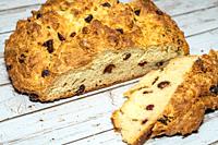 Soda bread is a variety of quick bread traditionally made in a variety of cuisines in which sodium bicarbonate (otherwise known as ""baking soda"", or...