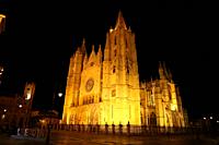 Cathedral of Leon, Castilla y Leon, Spain