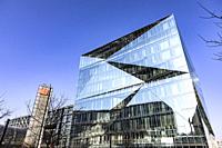 Berlin, Germany: smart office building 'Cube Berlin'.