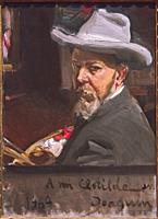 Joaquin Sorolla (1863-1923). Selfportrait (Autorretrato). 1910. Oil on canvas. 56 x 41 cm. . . Joaquin Sorolla y Bastida was a Spanish painter of the ...