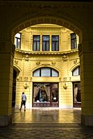 Oktogon is an urban passageway in central Zagreb designed by architect Josip Vancaš as part of the First Croatian Savings Bank between 1898 and 1900, ...