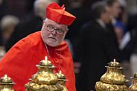 Vatican City, Vatican, 27 August 2022.  Cardinal Reinhard Marx arrives for the consistory ceremony in the Saint Peter's Basilica. Pope Francis creates...