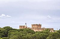 Castle in Coca, Castile and Leon, Spain.