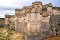Castle in Coca, Castile and Leon, Spain.