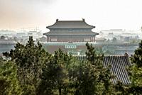 Roofs of Forbidden City, Beijing.