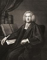 Samuel Chandler, 1693 â. “ 1766. British Nonconformist minister. After a painting by Mason Chamberlin.