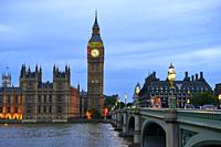 Big Ben, London, United Kingdom, Europe.