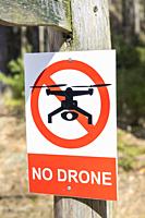 sign with no drone picture.