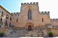 Monastery of the Holy Crosses in Aiguamurcia Tarragona Catalonia Spain.