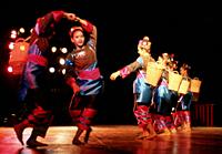 Folk dance from Thailand.