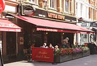 Little Italy restaurant Irving Street off Leicester Square London UK.