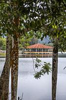 Serian lake, Sarawak, East Malaysia, Borneo Serian Lake is located within the Pulau Keladi district of Sarawak, East Malaysia, on the island of Borneo...