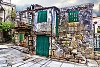 The Old House of Combarro (Galicia, Spain) is one of the best examples of traditional Galician architecture. It is located in the historic and beautif...