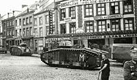 World War II - FRANCE. Tanks, B1 bis, Char B1 bis tanks of 37th BCC. The Char B1 bis was one of the most heavily armoured and best-armed tanks of the ...