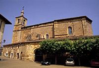 Natividad church. Bernedo, Alava province, Basque Country, Spain.