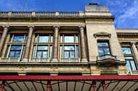 Antwerp, Belgium. Facade of an Historical, apartment Building facing Antwerp Zoo.